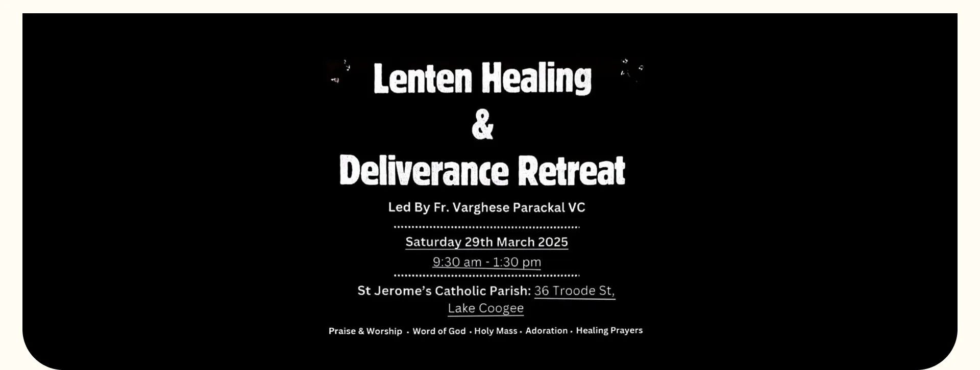 Vincentian Retreat Centre Perth